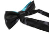 Boys Teal Two Tone Layer Bow Tie