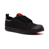 Mens Dunlop Classic Canvas Volleys Sneakers Casual Black Grey Shoes