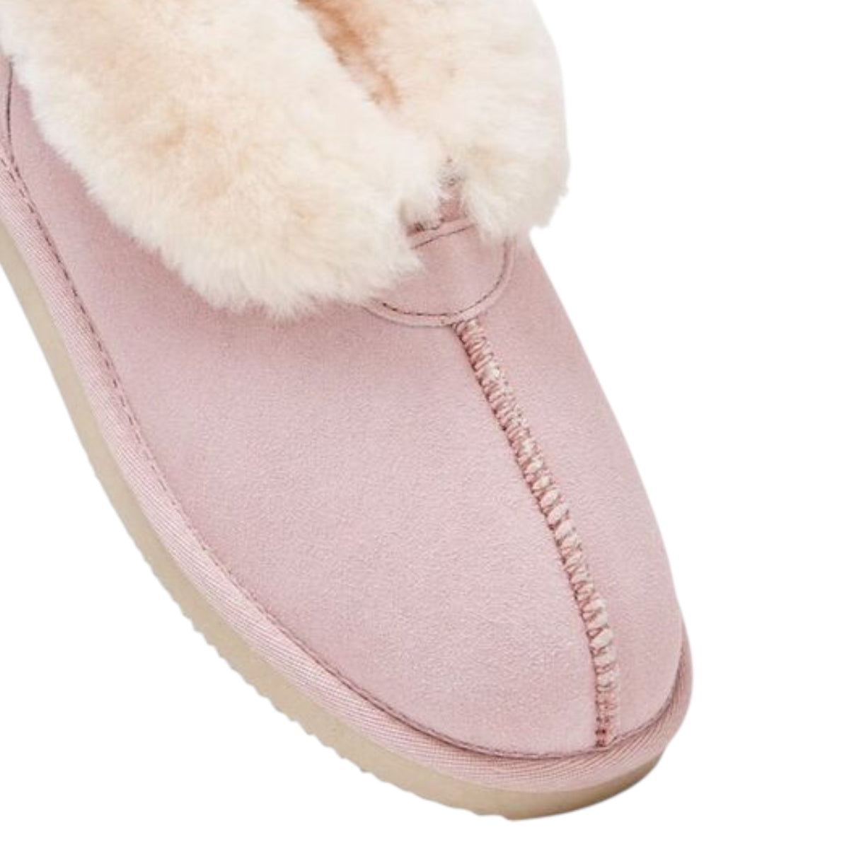 Grosby Womens Ugg Short Boots Suede Sheepskin Princess Pink