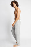 2 x Bonds Mens Comfy Livin Jersey Pant - Lazy Marle Grey Tracksuit Trackies