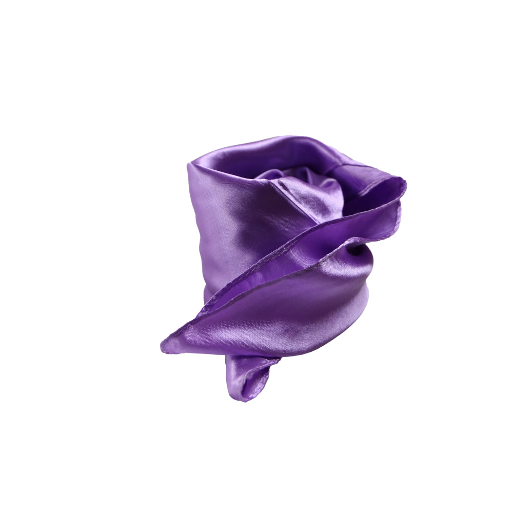 Lilac Purple Long Skinny Scarf, Neck Bow, Neck Tie – Multi Chic