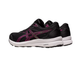 Womens Asics Gel-Contend 8 Black/ Pink Rave Athletic Running Shoes