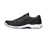 Mens Asics Gel-Rocket 11 Black/ Gunmetal Indoor Sports Athletic Shoes