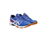 Womens Asics Gel-Rocket 11 Blue/ White Indoor Sports Athletic Shoes