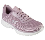Womens Skechers Go Walk 6 - Stunning Glow Mauve Casual Slip On Shoes
