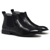 Mens Julius Marlow Harry Black Leather Boots Pull On Leather Shoes