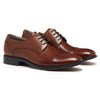 Mens Julius Marlow Expand Tan Leather Lace Up Work Dress Shoes