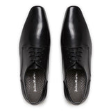 Mens Julius Marlow Grand Black Leather Lace Up Work Dress Formal Shoes
