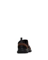 Hush Puppies Mens Brown/Black Amaro Comfort Shoes Slide Sandals