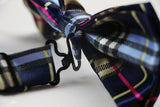 Mens Multicoloured Patterned Bow Tie
