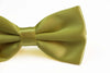 Mens Lemon Solid Plain Colour Bow Tie