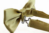 Mens Honey Yellow Solid Plain Colour Bow Tie