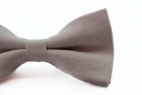 Mens Cream Velvet Plain Colour Bow Tie