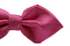 Mens Fuchsia Diamond Shaped Checkered Bow Tie