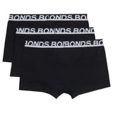 9 x Bonds Mens Everyday Trunks Underwear Black