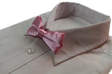 Boys Baby Pink Plain Bow Tie
