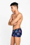 5 x Bonds Guyfront Microfibre Trunks Mens Underwear New Floral Dm3