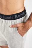 2 x Bonds Mens Essentials Short Cotton Pockets Shorts Shadow Marle