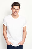 3 x Bonds Mens Basic Crew Tee T-Shirt Top Short Sleeve White