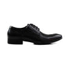 Mens Zasel Peter Black Leather Lace Up Shoes
