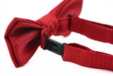 Boys Red Polka Dot Pattern Bow Tie
