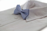 Boys Light Blue Polka Dot Pattern Bow Tie