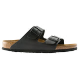 Womens Birkenstock Arizona Birko-Flor Black Slip On Sandals