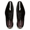 Mens Julius Marlow Jet Work Leather Black Patent Formal Lace Up Shoes