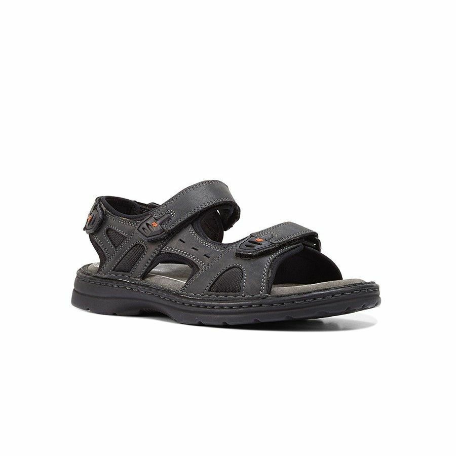 Hush puppies men's leather athletic & outdoor sandals best sale