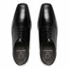 Mens Julius Marlow Lisbon Black Leather Lace Up Work Formal Dress Shoes