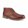 Mens Hush Puppies Terminal Wide Dark Brown Tumbled Leather Work Lace Up Boots