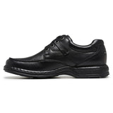 Mens Hush Puppies Randall 2 Black Leather Lace Up Work Formal Shoes