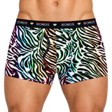 3 x Bonds Mens Guyfront Pride Trunks Underwear Undies Black Multi