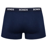 Bonds Microfibre Guyfront Trunk Mens Underwear Trunks Navy