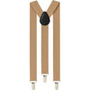 Boys Adjustable Latte 65Cms Suspenders