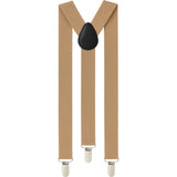 Boys Adjustable Latte 65Cms Suspenders