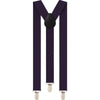 Boys Adjustable Dark Purple 65Cms Suspenders