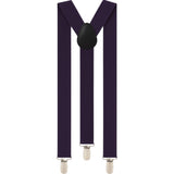 Boys Adjustable Dark Purple 65Cms Suspenders