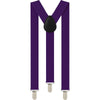 Boys Adjustable Purple 65Cms  Suspenders