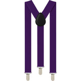 Boys Adjustable Purple 65Cms  Suspenders