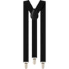 Boys Adjustable Black 65Cms Suspenders