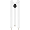 Boys Adjustable White 65Cms Suspenders