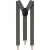 Boys Adjustable Dark Grey 65Cms Suspenders