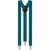 Extra Long Adjustable 138cm Teal Adult Mens Suspenders