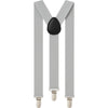 Boys Adjustable Silver 65Cms Suspenders