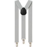 Boys Adjustable Silver 65Cms Suspenders