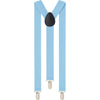 Boys Adjustable Baby Blue 65Cms Suspenders