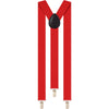 Boys Adjustable Red 65Cms Suspenders
