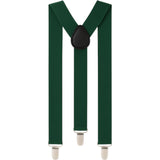 Boys Adjustable Bottle Green 65Cms Suspenders