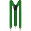 Boys Adjustable Green 65Cms Suspenders